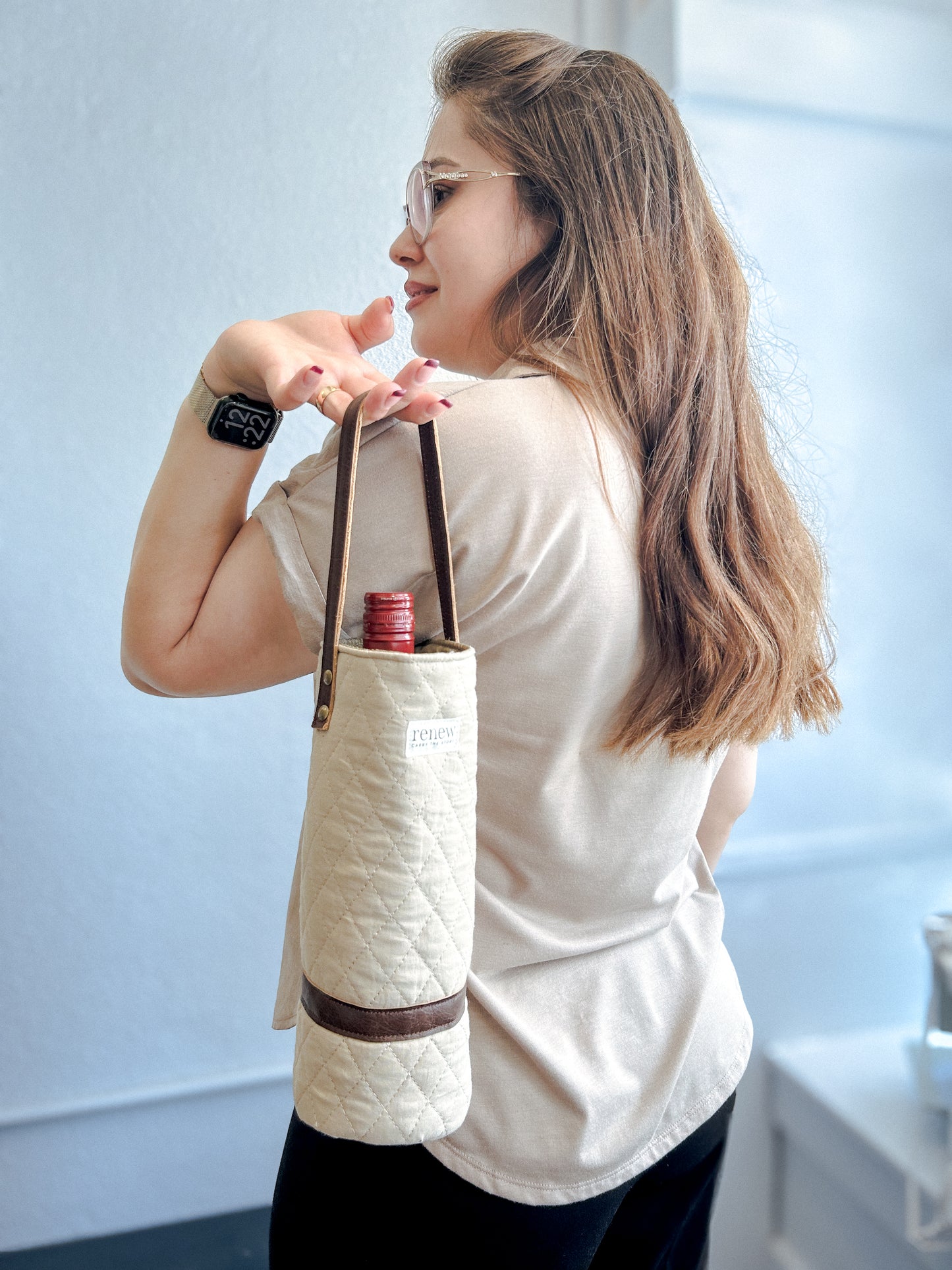 Quilted Wine Carrier