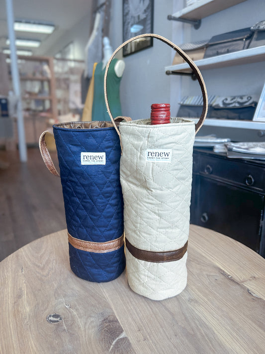 Quilted Wine Carrier