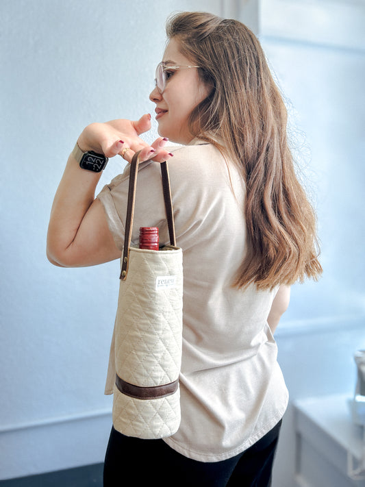 Quilted Wine Carrier