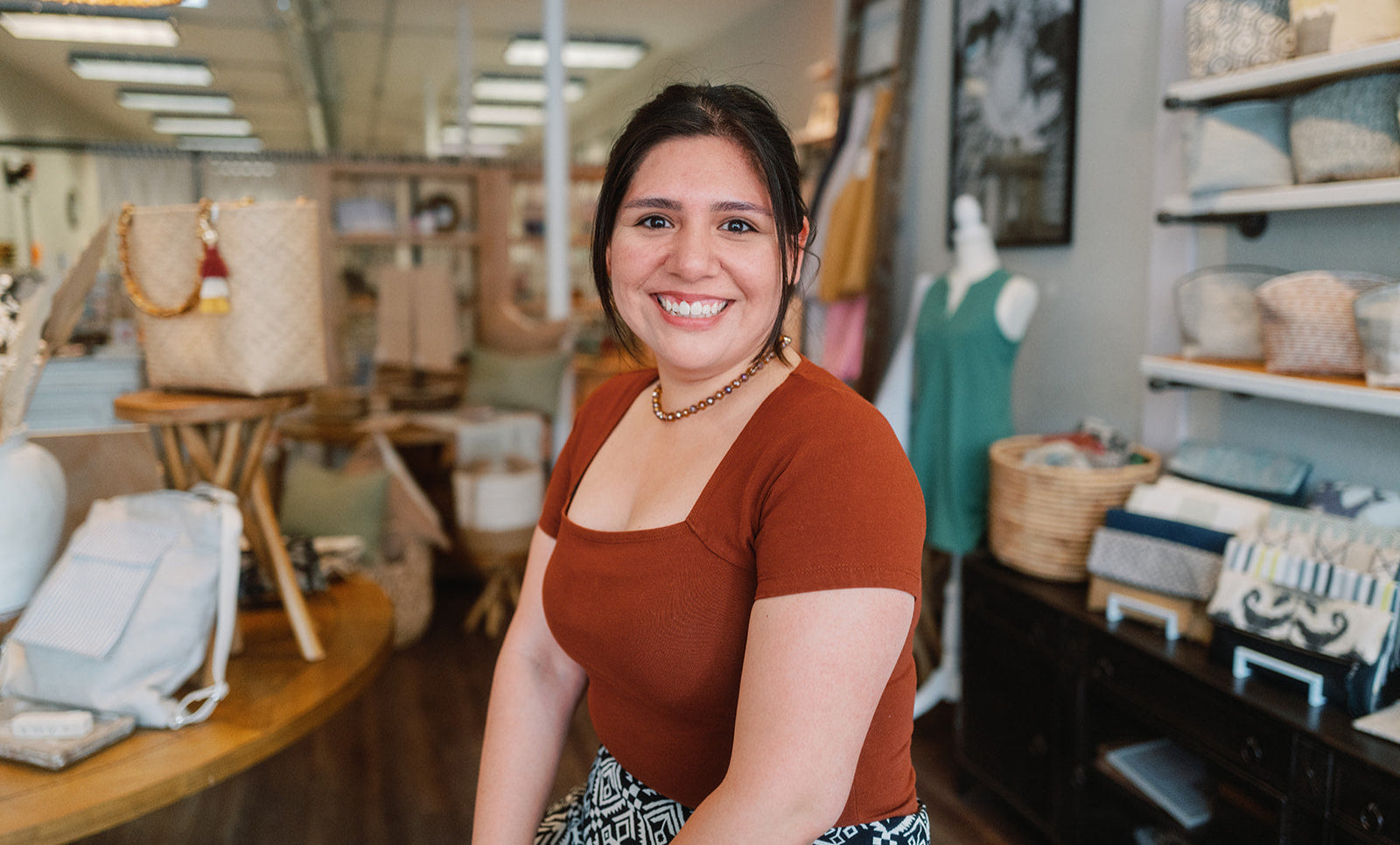 I started with Renew in the fall of 2022 as a sales associate. Before that, I worked as an accountant at a sewing center in Arlington Heights while attending college. What makes Renew so special to me is the local impact—it supports women in my own town and neighborhood. That’s something truly unique and meaningful, and it brings me so much joy to be part of something so beautiful.